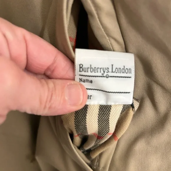 Burberry Kensington Tan Heritage Trench Coat with removable liner - Picture 11 of 15